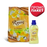 Прах за пране 1,5 кг и омекотител 0.500 л RESSY