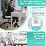 Ортопедична анатомична възглавница с мемори пяна