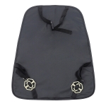 Мултифункционален органайзер за гърба на автомобилна седалка от черна еко кожа със 7 джоба RAZ179