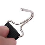 Мултифункционален органайзер за гърба на автомобилна седалка от черна еко кожа със 7 джоба RAZ179