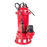 Потопяема помпа за мръсна вода с нож RAIDER RD-CAWP56 – 1 100 W, 2\", 300 л/мин., 13 метра