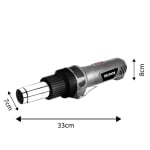 Пистолет за горещ въздух 59G523 GRAPHITE - ПРАВА ДРЪЖКА