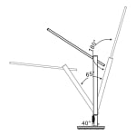 Димираща LED настолна лампа UltraLux - 12 W