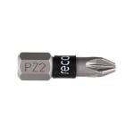 Кръстат бит RECA Torsion 1/4" Pozidriv - 2 x 25 мм / ЧЕРЕН