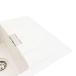 Кухненска мивка от технически камък ROMA 7850 Elefant Premium - снежно бяла