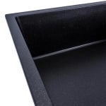 Кухненска мивка от технически камък DIAMOND 8650 Elefant Premium - черен металик