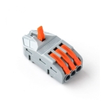 Универсален конектор за твърди и гъвкави електрически проводници „Бърза връзка“ 1 към 3 Els CMK-421-3