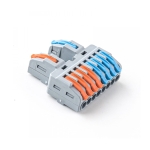 Универсален конектор за твърди и гъвкави електрически проводници „Бърза връзка“ 2 към 8 Els CMK-422-8