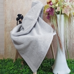 Хавлиена кърпа от микропамук HOBBY LUBOW 70 × 140 см - СВЕТЛОСИВА