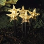 LED декорация за градина EMOS DCZW01 3XAA - ЗВЕЗДИ