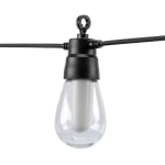 Соларна LED верига с 10 лампи и дистанционно FIESTA SOLAR LED - RGB+W ( 3000K ) VIVALUX