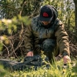 Комплект зимен костюм за риболов от 2 части Camo TRAKKER XL