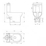 Моноблок Inter Ceramic Compact 6582P