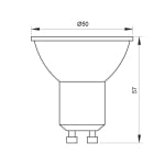 Димируема лампа VIVALUX VOLUX LED 7 W / GU10 / 230 V