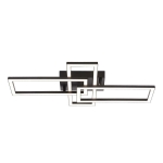 Плафон VIVALUX Sonoma LED RC3 - ЧЕРЕН / 24 W / 4 000 K