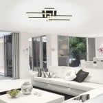 Плафон VIVALUX Sonoma LED RC3 - ЧЕРЕН / 24 W / 4 000 K