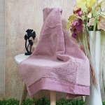 Хавлиена кърпа от микропамук HOBBY LUBOW 70 × 140 см - ПУДРА