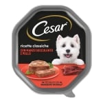 Пълноценна храна за кучета CESAR Tray ГОВЕЖДО и ДРОБ - 150 грама