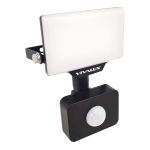 LED прожектор със сензор VIVALUX Shift черен - 6 400 К / 10 W