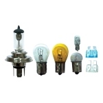 Комплект 5 крушки за автомобил с 2 предпазителя Auto Practic 52302 - 12 V / 60 - 55 W / H4