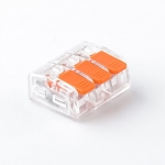 Универсална клема за гъвкави или твърди електрически проводници „Бърза връзка“ Els CMK-633 (3-проводна)