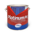 Полиуретанов емайллак на алкидна основа VITEX Platinum PU / BTR - 2,025 литра