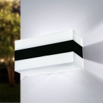 Фасаден LED аплик VIVALUX DUBLIN бяло и черно - 8 W / 4 000 K / IP65