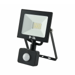 LED прожектор със сензор D-iL серия "А" SKU80607 - черен / IP44 / 6 000 K / 1 000 lm / 10 W