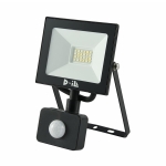 LED прожектор със сензор D-iL серия \"А\" SKU80608 - черен / IP44 / 6 000 K / 2 100 lm / 20 W