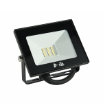 LED прожектор D-iL серия \"А\" SKU80600 - черен / IP65 / 6 000 K / 1 000 lm / 10 W