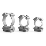 Заключваща се за тръба модулна скоба ELS-LCB-16 - 100 броя / Ø 16 мм