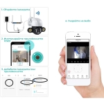 Видео Wi-Fi камера със скоростен купол и уши LYLU 2402 - 5 G / 5 MP