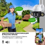 Видео Wi-Fi камера със скоростен купол и уши LYLU 2402 - 5 G / 5 MP