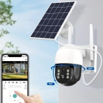 Соларна Wi-Fi ротационна камера LYLU Robot 2144 - 5 G / 8 MPx