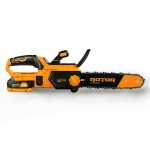 Акумулаторен верижен трион ROTOR RBS1201 с батерия и зарядно - 14″ / 36 см