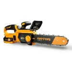 Акумулаторен верижен трион ROTOR RBS1201 с батерия и зарядно - 14″ / 36 см