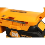 Акумулаторен верижен трион ROTOR RBS1201 с батерия и зарядно - 14″ / 36 см
