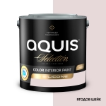 Цветна интериорна боя със силикон AQUIS Selection САТЕН - 2,5 литра