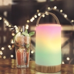 Преносима настолна лампа с USB зареждане AVIDE RGB+W и 4 функции