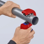 Резачка за пластмасови ВиК тръби KNIPEX DP50 - 202 мм - 90 23 01 BK KNIPEX