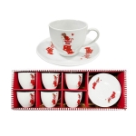 Коледен сервиз за кафе Gifts - 12 части