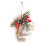 Коледна декорация JWX34B46 - ЧОРАПЧЕ