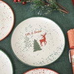 Керамична коледна чиния Xmas - 4 мотива