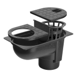 Шахта за водосточна тръба с ВЕРТИКАЛНО оттичане LEXON Shaft-Line