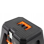 Пластмасова табуретка с вграден органайзер за съхранение и дръжка за носене TACTIX 320352