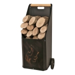 Метална количка за дърва с две колела - АНТИЧНОСТ