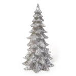 Свещ КОЛЕДНА ЕЛХА с перлен завършек на цвета