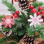 Коледни дървени играчки - комплект два вида