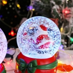 Светещо музикално преспапие ДЯДО КОЛЕДА - 2 модела