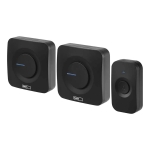 Безжичен звънец с два приемника и 52 мелодии EMOS P5730